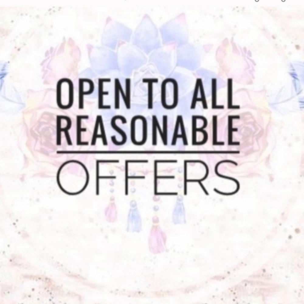 Save more if you bundle and open to all offers :)